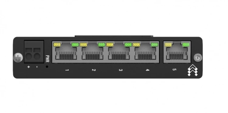 Przemysłowy switch Gigabit Teltonika TSW114 – montaż na szynie DIN