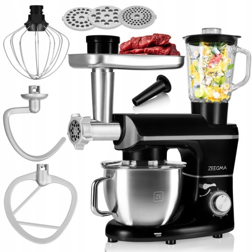 ROBOT KUCHENNY PLANETARNY 1900W 6L MASZYNKA DO MIELENIA BLENDER 6 BIEGÓW