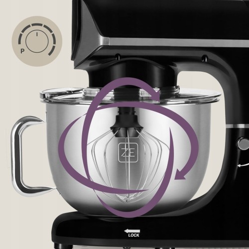 ROBOT KUCHENNY PLANETARNY 1900W 6L MASZYNKA DO MIELENIA BLENDER 6 BIEGÓW