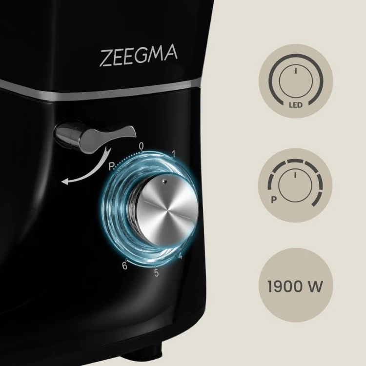 ROBOT KUCHENNY PLANETARNY 1900W 6L MASZYNKA DO MIELENIA BLENDER 6 BIEGÓW