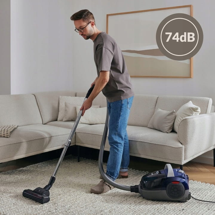 CICHY ODKURZACZ BEZWORKOWY 21000PA HEPA DLA ALERGIKÓW TURBOSZCZOTKA 2.2L