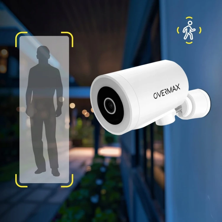 Kamera WiFi Zewnętrzna OBROTOWA ULTRA HD Podczerwień ALARM POWIADOMIENIA