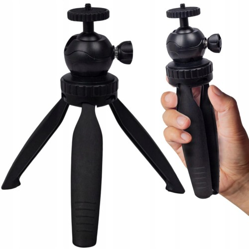 STATYW STOŁOWY 1/4 – MAŁY TRIPOD DO APARATU, KAMERY, RZUTNIKA