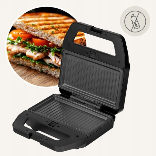 OPIEKACZ Z 5 NAKŁADKAMI TERMOIZOLACJA GOFRY GRILL TOSTY TOSTER 5W1