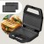 OPIEKACZ Z 5 NAKŁADKAMI TERMOIZOLACJA GOFRY GRILL TOSTY TOSTER 5W1