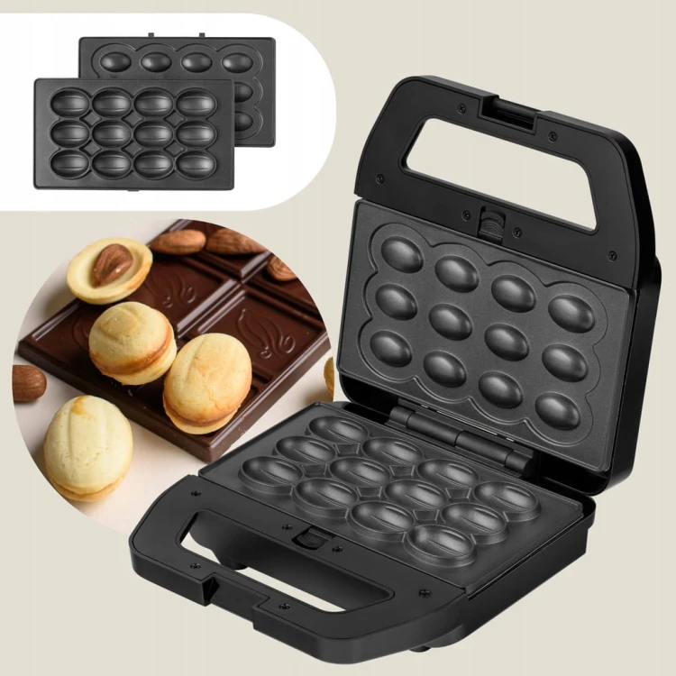 OPIEKACZ Z 5 NAKŁADKAMI TERMOIZOLACJA GOFRY GRILL TOSTY TOSTER 5W1