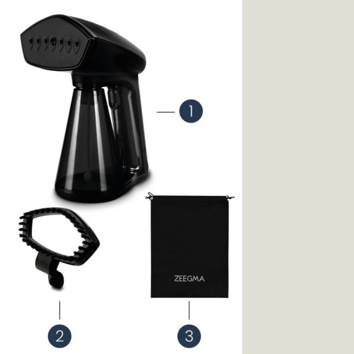 PAROWNICA DO UBRAŃ RĘCZNA STEAMER 1600W SZYBKIE NAGRZEWANIE 40S