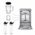 Blender kielichowy Zeegma Vitamine 1050 W srebrny