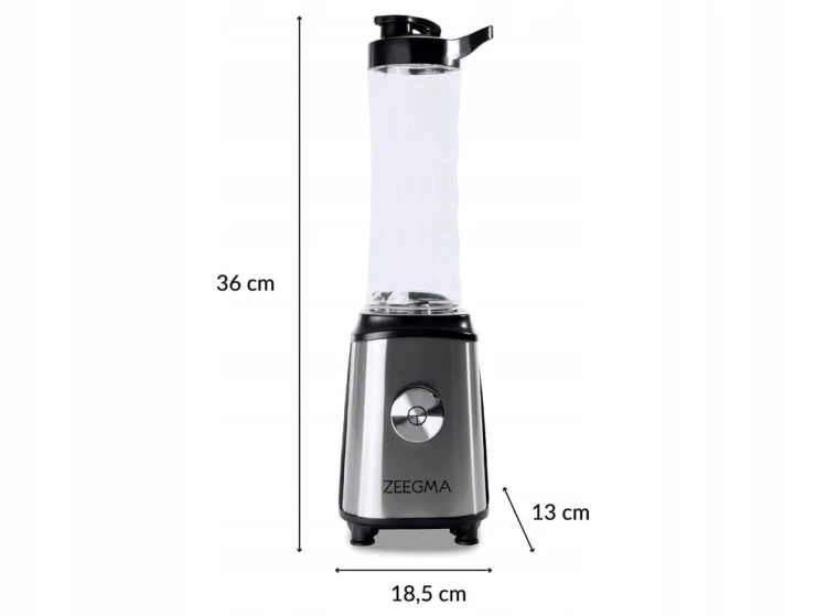 Blender kielichowy Zeegma Vitamine 1050 W srebrny