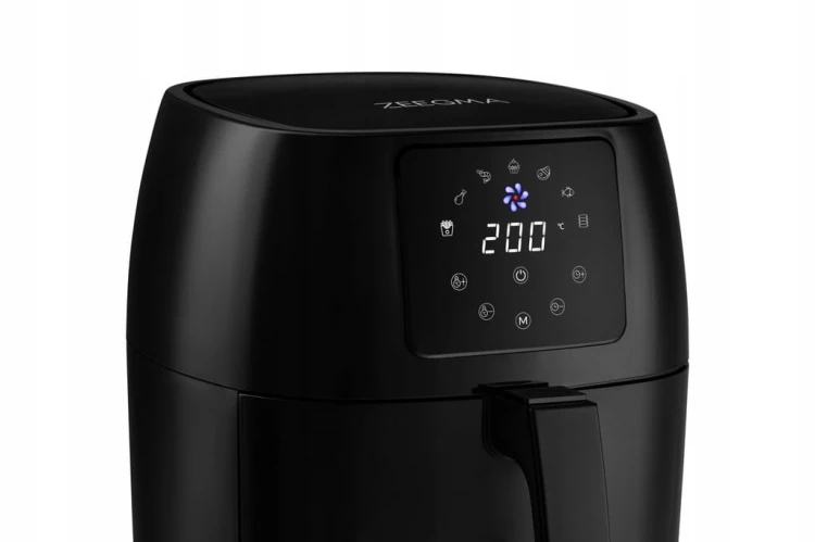Frytkownica air fryer ZEEGMA ZE-KNAPPER PRO BLACK