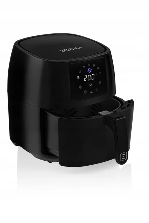 Frytkownica air fryer ZEEGMA ZE-KNAPPER PRO BLACK