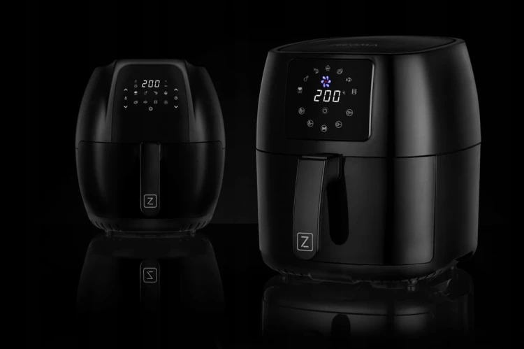 Frytkownica air fryer ZEEGMA ZE-KNAPPER PRO BLACK