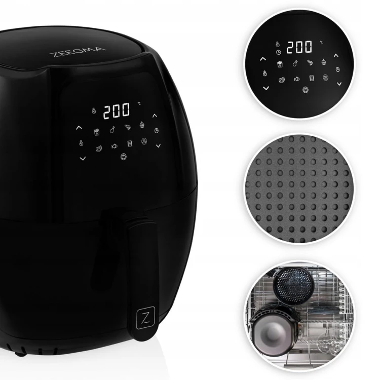 Frytkownica air fryer ZEEGMA ZE-KNAPPER GRAND