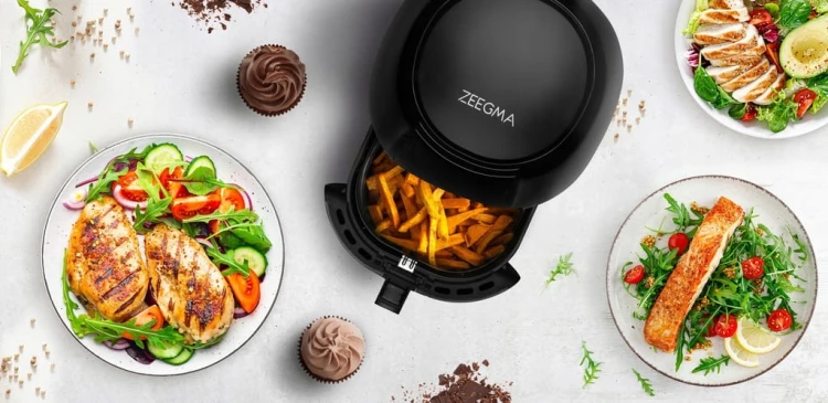 Frytkownica air fryer ZEEGMA ZE-KNAPPER GRAND