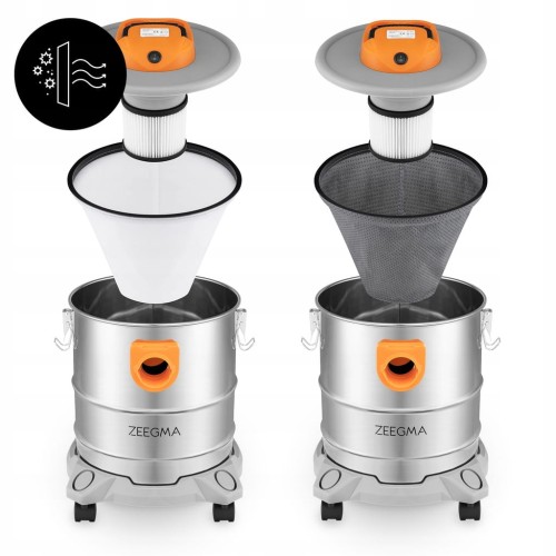 Odkurzacz przemysłowy ZEEGMA PRO ASH 1600 W