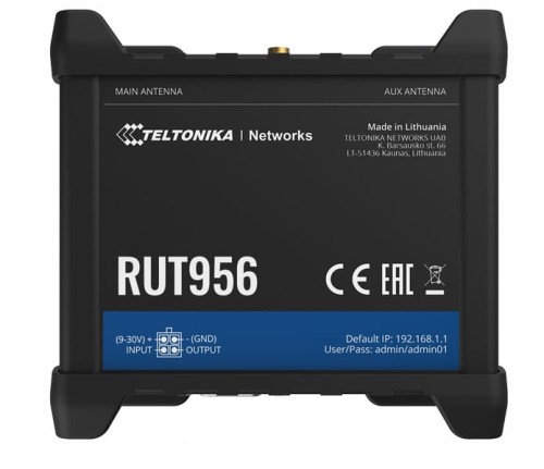 TELTONIKA RUT956 Kompaktowy przemysłowy ROUTER LTE NASTEPCA RUT955 GPS