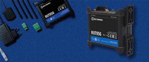 TELTONIKA RUT956 Kompaktowy przemysłowy ROUTER LTE NASTEPCA RUT955 GPS