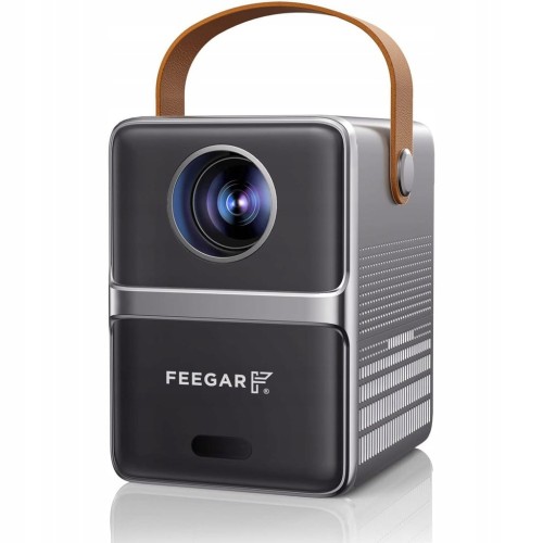RZUTNIK Mini PROJEKTOR LED PRZENOŚNY Feegar SHOW WiFi 5G Bluetooth USB HDMI