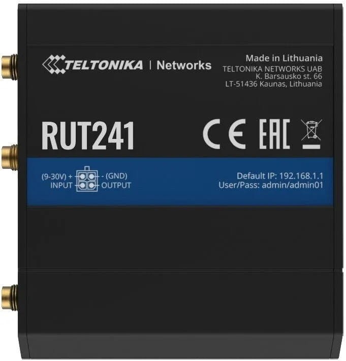 Access Point, Bridge, Router Teltonika RUT241 802.11n WIFI NASTĘPCA RUT240