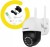 KAMERA ZEWNĘTRZNA OBROTOWA 25s LAN 12 DIOD LED IP66 WIFI Full HD 4x ZOOM