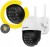 KAMERA ZEWNĘTRZNA OBROTOWA 25s LAN 12 DIOD LED IP66 WIFI Full HD 4x ZOOM