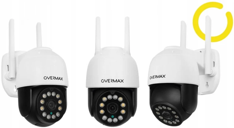 KAMERA ZEWNĘTRZNA OBROTOWA 25s LAN 12 DIOD LED IP66 WIFI Full HD 4x ZOOM