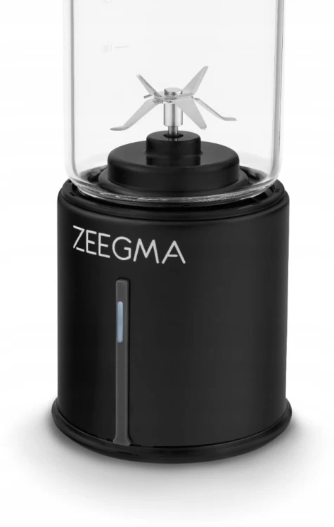 Blender kielichowy Zeegma czarny, BLENDER DO PRACY TURYSTYCZNY PRZENOŚNY