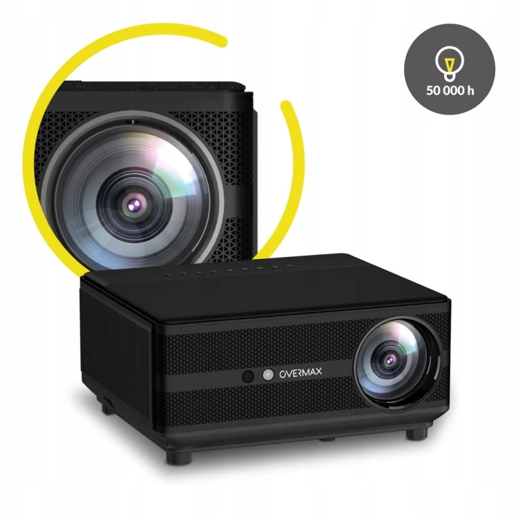 Projektor LED Overmax MULTIPIC 6.1 RZUTNIK FUll HD ANDROID WIFI 6 BT HDMI