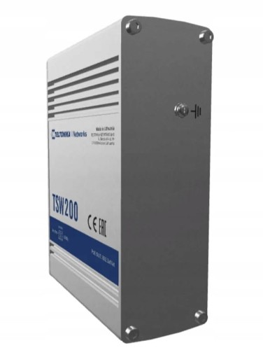 PROFESJONALNY Switch Teltonika PoE+ SFP Gigabit Ethernet TSW200000050