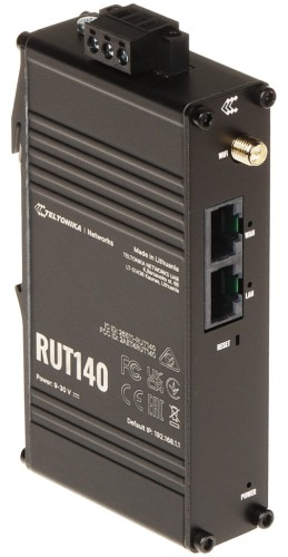 PRZEMYSŁOWY ROUTER RUT140 Wi-Fi 2.4 GHz 300 Mb/s Teltonika Access Point