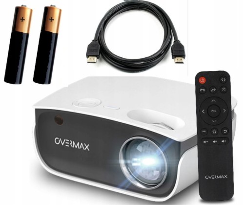 RZUTNIK PROJEKTOR OVERMAX MULTIPIC 2.5 + EKRAN 100