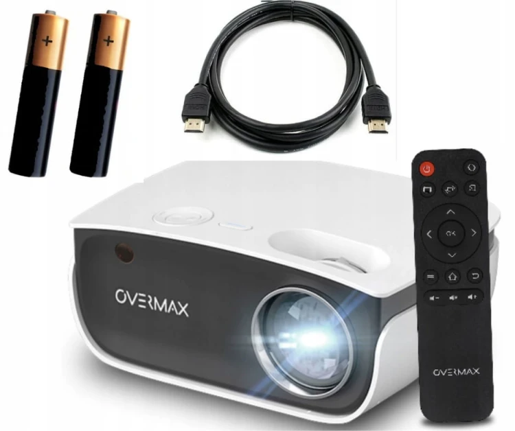 RZUTNIK PROJEKTOR OVERMAX MULTIPIC 2.5 + EKRAN 100