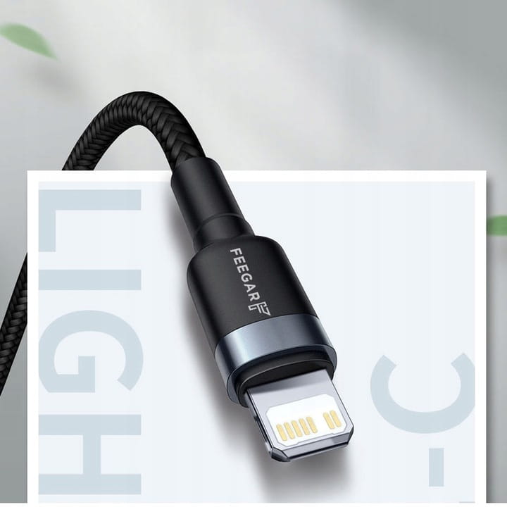 Feegar KABEL USB-C LIGHTNING do iPhone iPad PD 20W