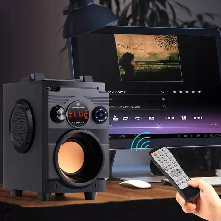 PRZENOŚNY GŁOŚNIK BLUETOOTH Feegar 4000mah RADIO