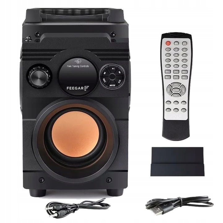 PRZENOŚNY GŁOŚNIK BLUETOOTH Feegar 4000mah RADIO