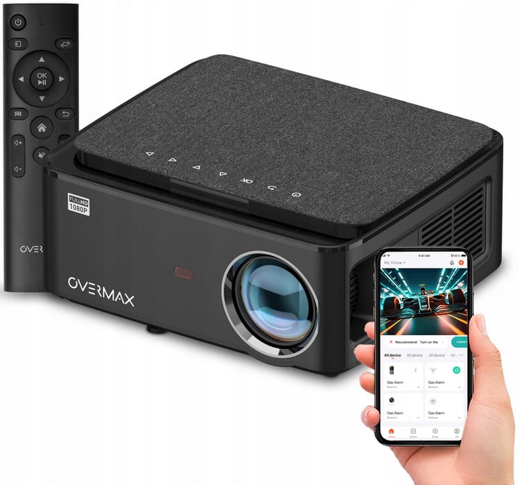 RZUTNIK PROJEKTOR OVERMAX MULTIPIC 5.1 LED FULL HD
