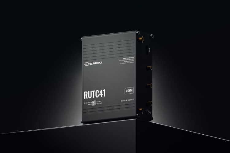 Teltonika RUTC41 Router przemysłowy 4G LTE + eSIM + Wi-Fi 6 + 5× Gigabit