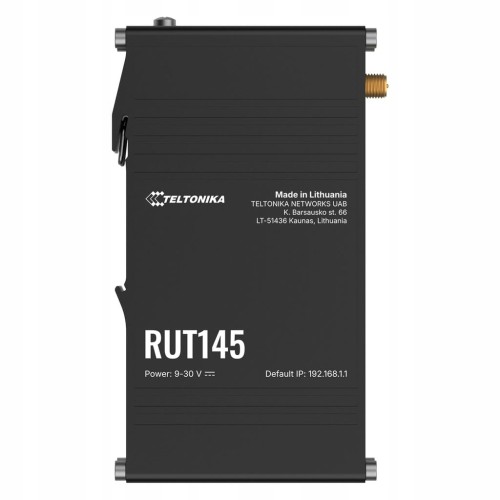 Router Teltonika RUT145 Industrial RS-485 | WAN + LAN | Wi-Fi AP | RMS