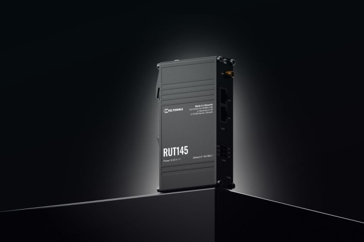 Router Teltonika RUT145 Industrial RS-485 | WAN + LAN | Wi-Fi AP | RMS