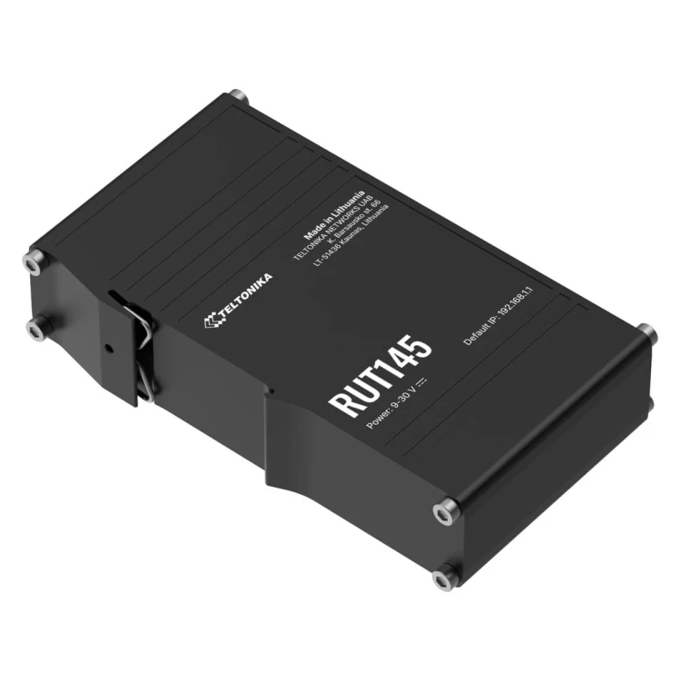 Router Teltonika RUT145 Industrial RS-485 | WAN + LAN | Wi-Fi AP | RMS