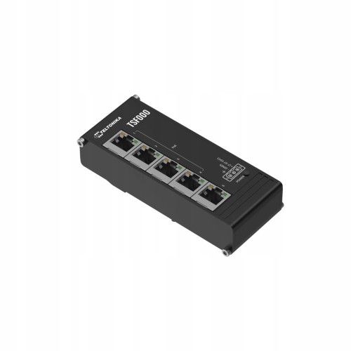 Switch przemysłowy Teltonika TSF000 PoE+ 4× PoE / 5× Ethernet 10/100 | IP30