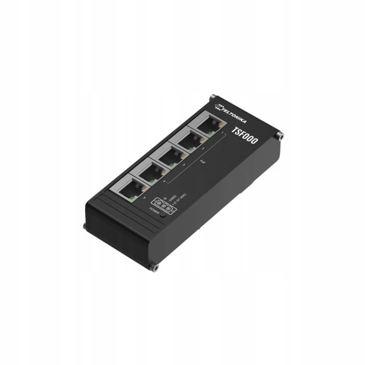 Switch przemysłowy Teltonika TSF000 PoE+ 4× PoE / 5× Ethernet 10/100 | IP30