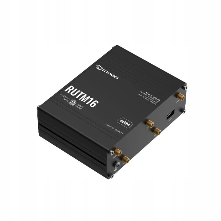 Teltonika RUTM16 – Global LTE Cat 6 | Dual SIM + eSIM | 5× LAN | Mesh Wi-Fi