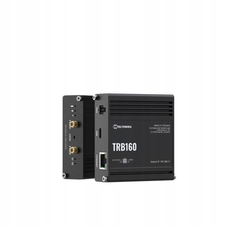 Teltonika TRB160 Bramka 4G LTE (Cat6, 300 Mb/s), 1xETH Gb/s
