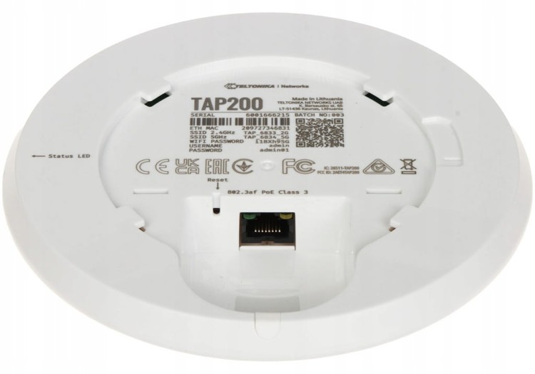 Access Point Teltonika TAP200 802.11ac (Wi-Fi 5)