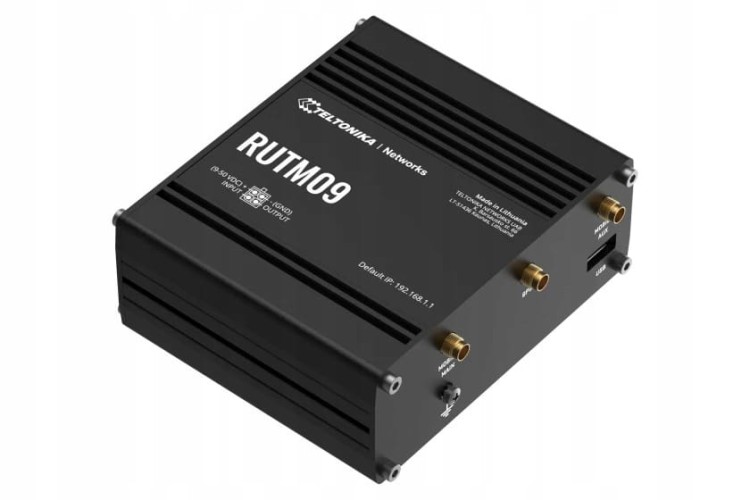 Router Teltonika RUTM09 4G LTE Cat6 dual SIM, 4xETH Gb, GPS (analog RUTX09)