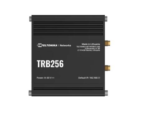 Router Teltonika TRB256 CatM1 LTE/NB2, 450MHz (B31), dual SIM,GPS,1xETH,I/O