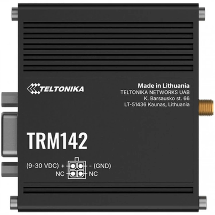 Modem przemysłowy TRM142 Teltonika 4G LTE (Cat4), RS232, MikroUSB