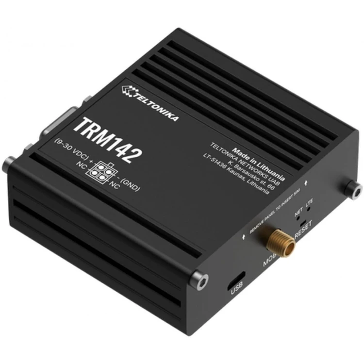 Modem przemysłowy TRM142 Teltonika 4G LTE (Cat4), RS232, MikroUSB