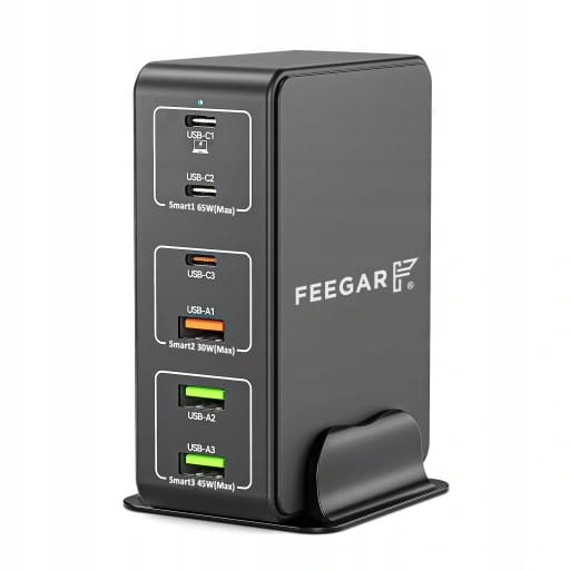 Ładowarka sieciowa Feegar Tower PRO 140W USB Typ C